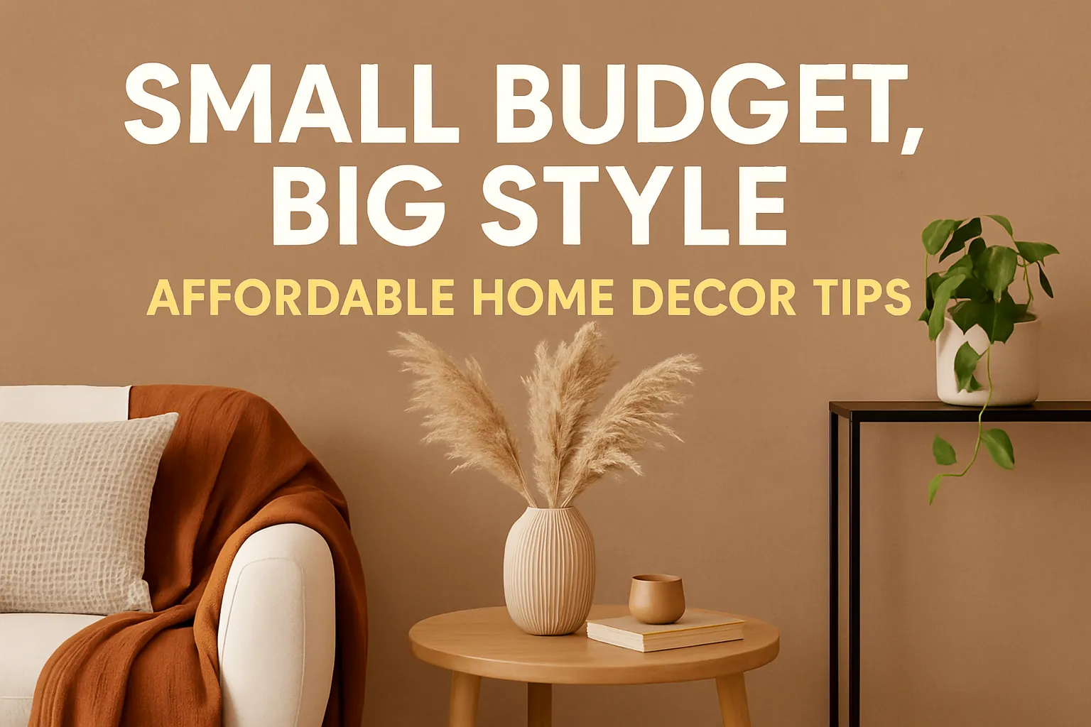 Small Budget, Big Style: Affordable Home Decor Tips in 2025
