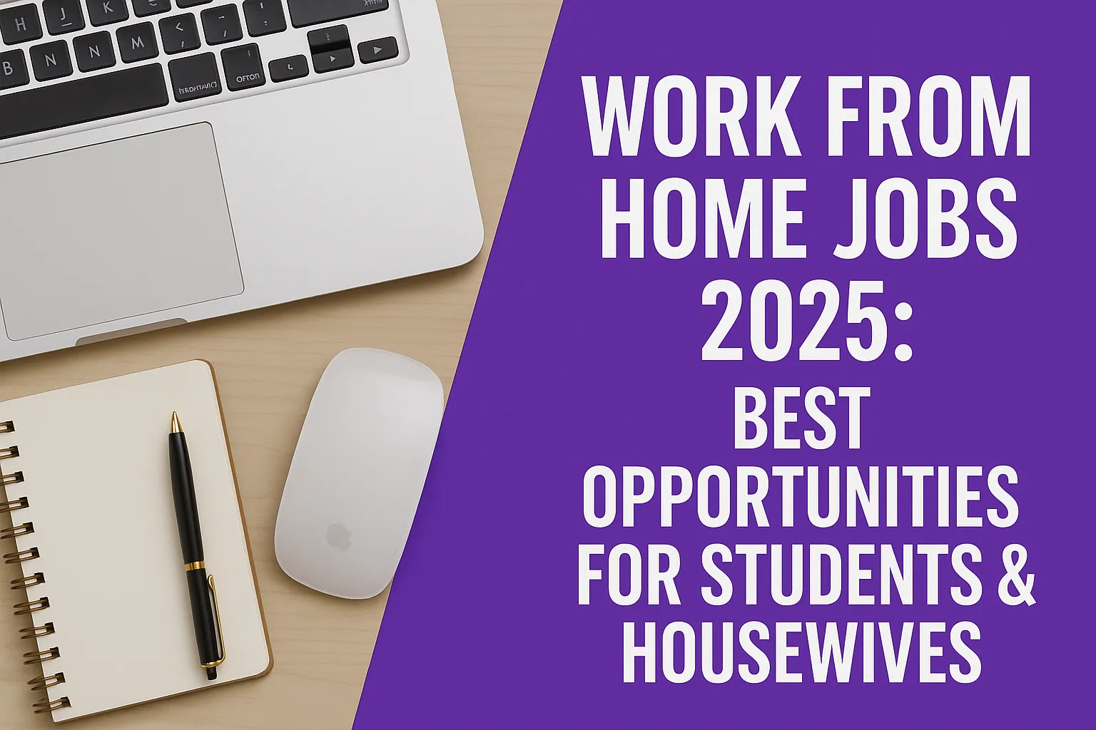 Work From Home Jobs 2025: Best Opportunities for Students aur Housewives in Hinglish