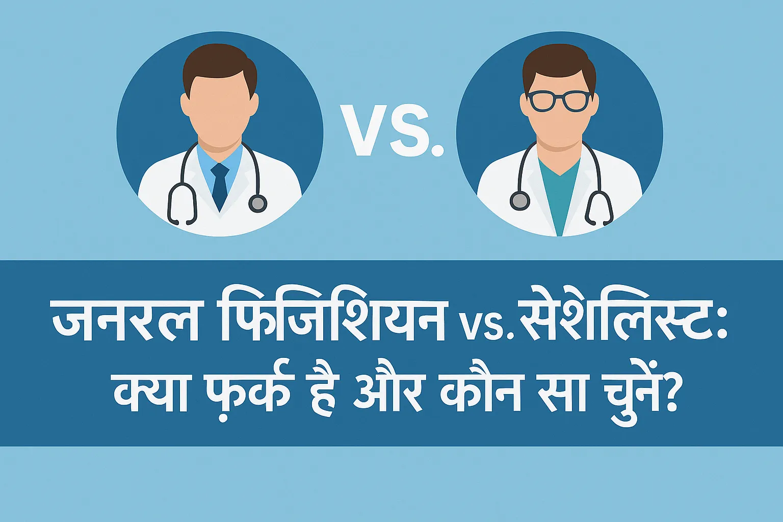 General Physician vs Specialist: Kya Farak Hai Aur Kaun Sa Choose Karein?
