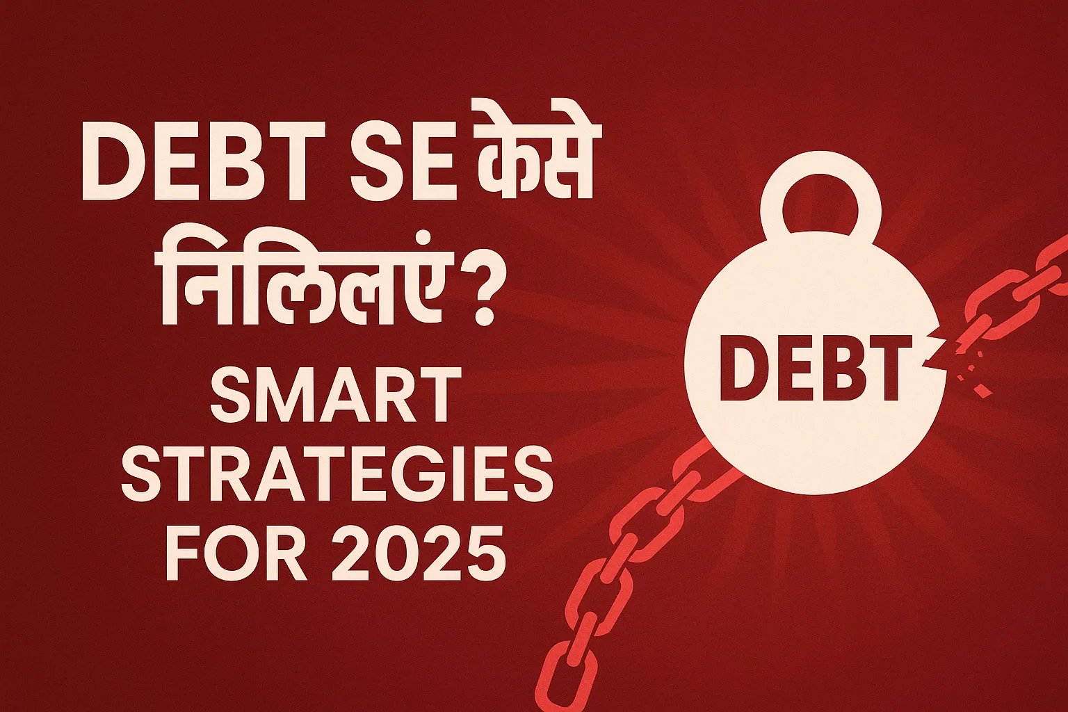 Debt Se Kaise Niklein? Smart Strategies for 2025