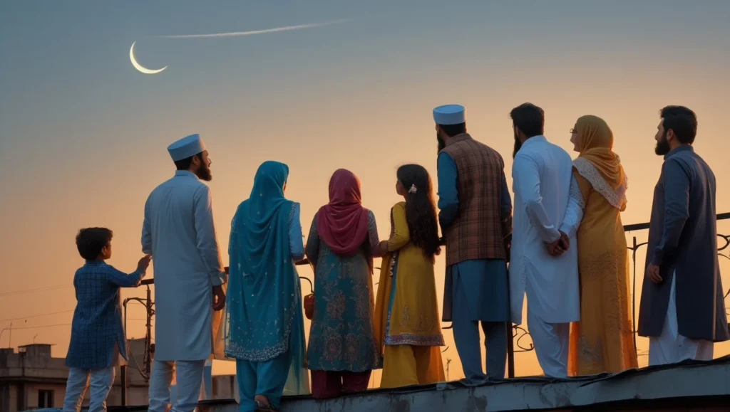 Eid Ka Chand Dekhne Ki Dua
