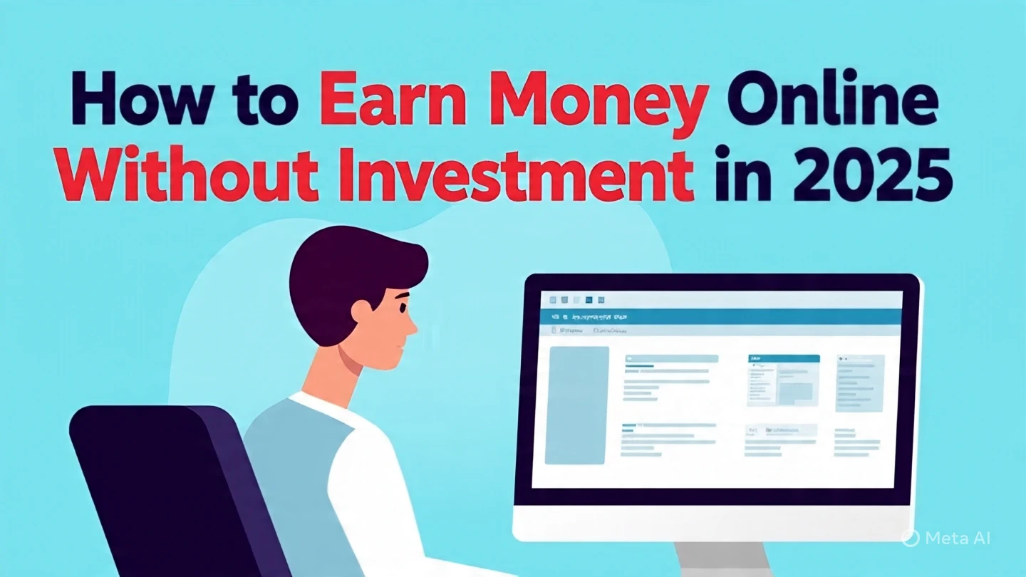 How to Earn Money Online Without Investment in 2025