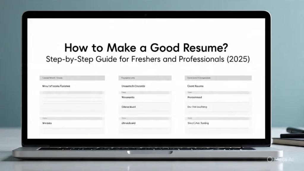 Acha Resume Kaise Banaye? Step-by-Step Guide