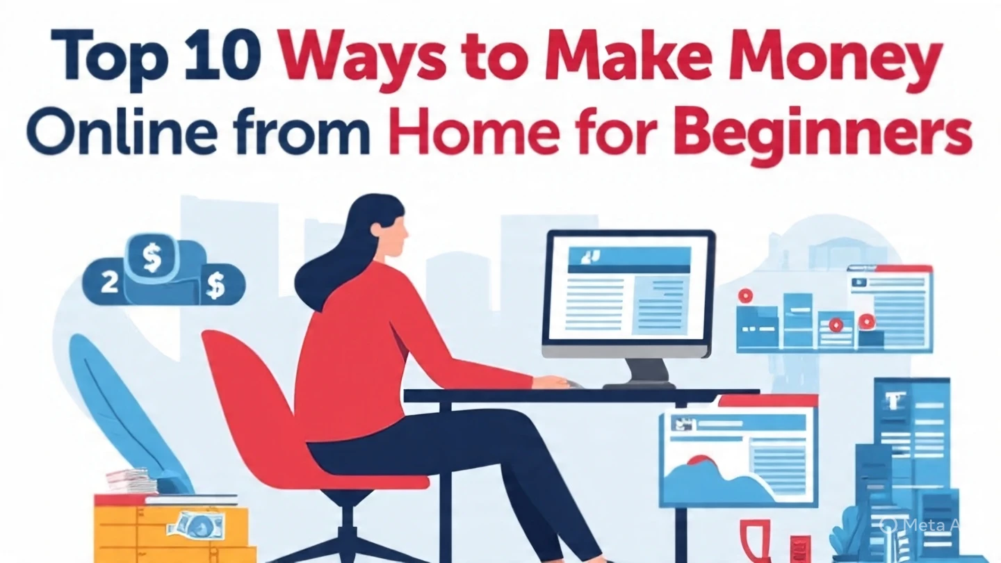 Top 10 Ways to Make Money Online from Home for Beginners